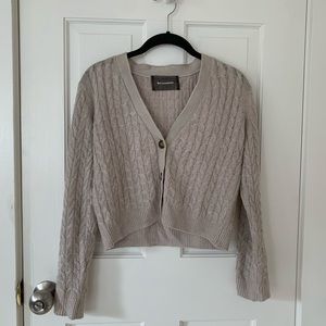 Reformation cropped cardigan